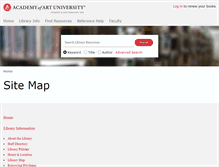 Tablet Screenshot of elmo.academyart.edu